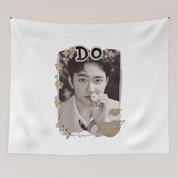 Item preview, D.O. from EXO Kpop Soloist Scrapbook Collage Cozy Y2K Vintage Design designed and sold by HELL0WBELLO.