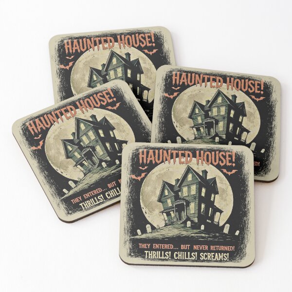 Item preview, HAUNTED HOUSE vintage designed and sold by IndieQuill .