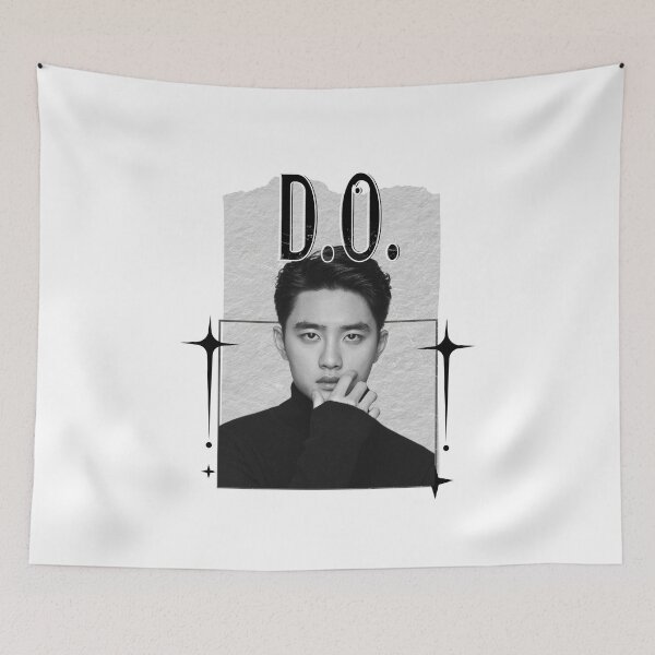Item preview, D.O. from EXO Kpop Soloist Scrapbook Collage Cozy Y2K Vintage Design designed and sold by HELL0WBELLO.