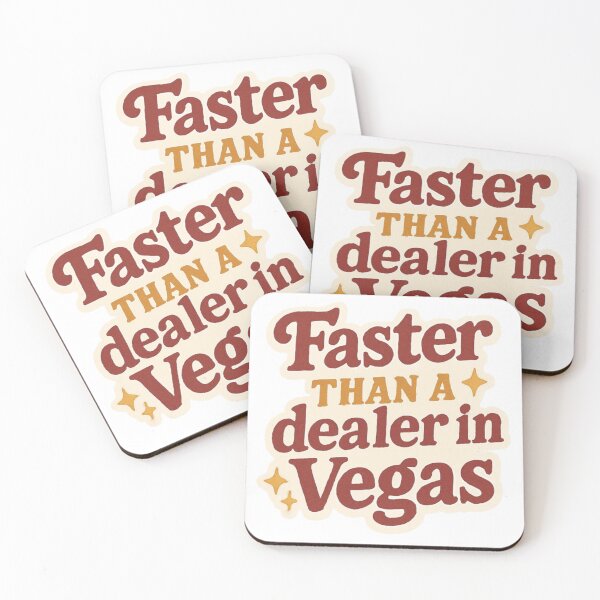 Item preview, Faster then A card dealer in Vegas designed and sold by RixxysArtstuff.