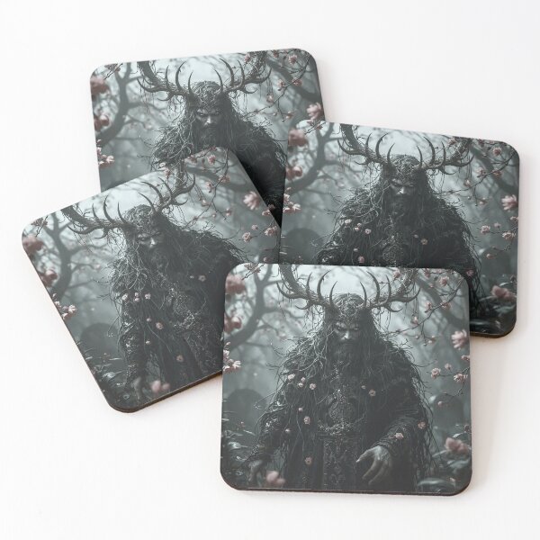 Item preview, The Blooming Revenant — Dark Fantasy Male Spring Entity designed and sold by KaoticMindZ.
