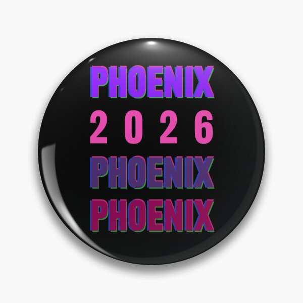 Item preview, Phoenix 2026 Layered Typography Arizona Desert Design designed and sold by cabana.space.