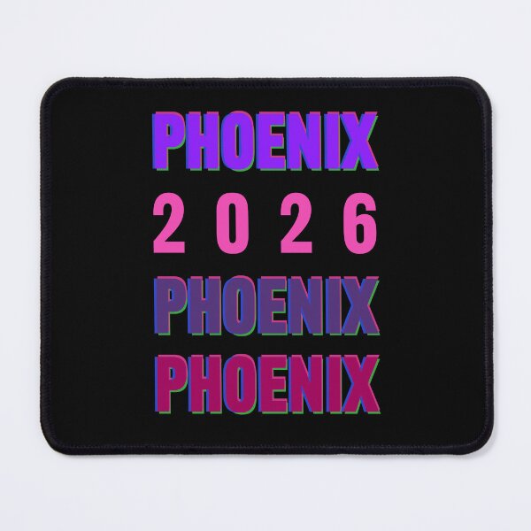 Item preview, Phoenix 2026 Layered Typography Arizona Desert Design designed and sold by cabana.space.