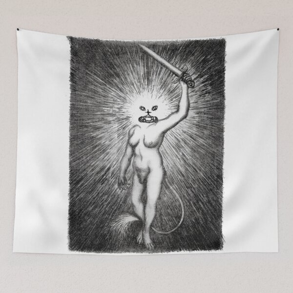 Item preview, Creature of Light lithograph designed and sold by InkTheCrow.