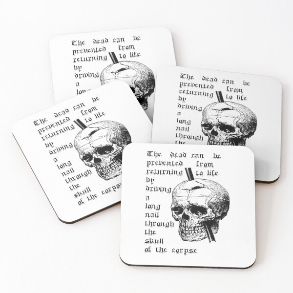 Item preview, Driving A Long Nail Through The Skull Of A Corpse designed and sold by taiche.