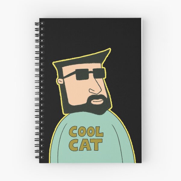 Item preview, Cool Cat | Coolness illustrated  designed and sold by Oqueartecura.