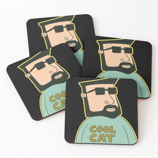 Item preview, Cool Cat | Coolness illustrated  designed and sold by Oqueartecura.