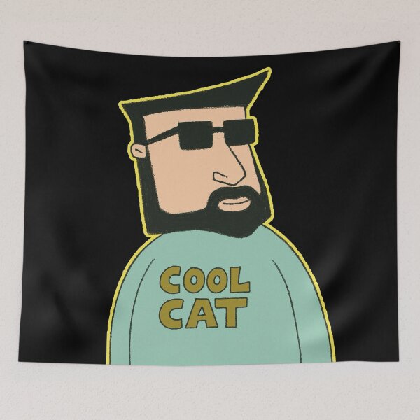 Item preview, Cool Cat | Coolness illustrated  designed and sold by Oqueartecura.