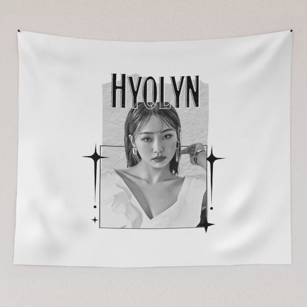 Item preview, Hyolyn Kpop Soloist Scrapbook Collage Cozy Y2K Vintage Design designed and sold by HELL0WBELLO.