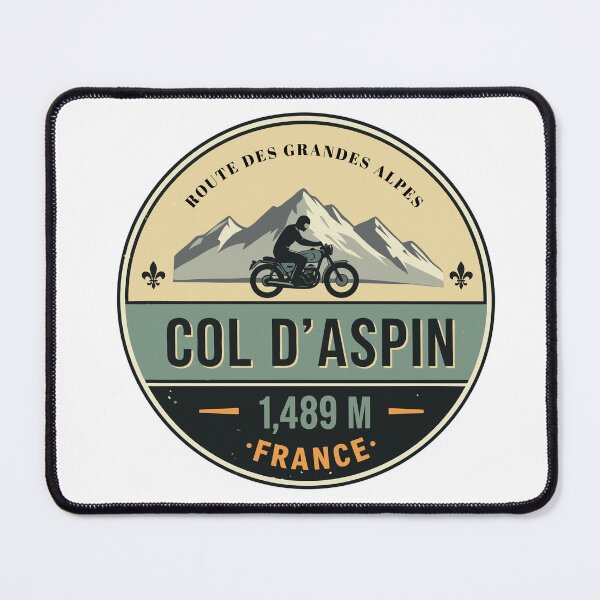 Item preview, Col d'aspin– Scenic Motorcycle Pass in the French Alps designed and sold by Timegraf.