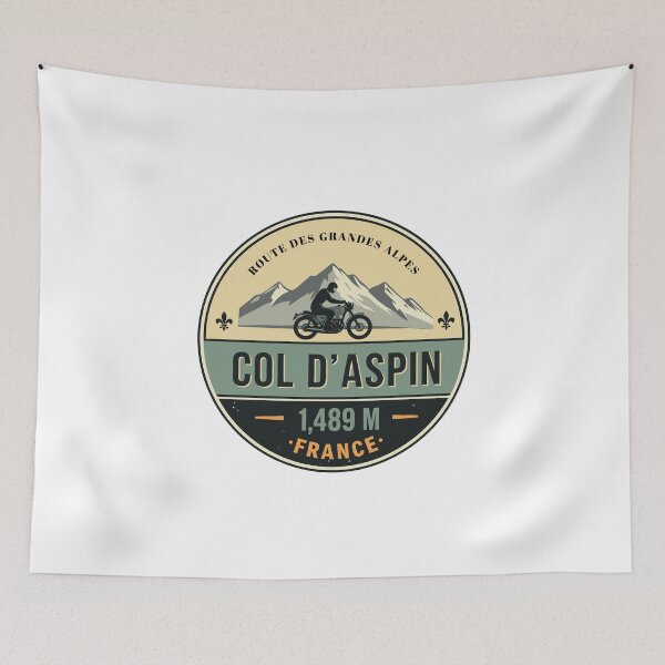 Item preview, Col d'aspin– Scenic Motorcycle Pass in the French Alps designed and sold by Timegraf.