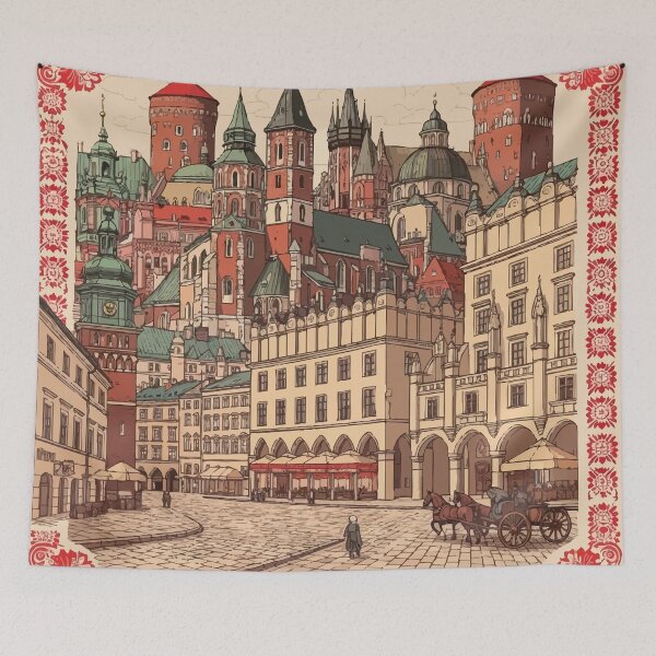 Item preview, travel Kraków designed and sold by Uglyandcute.