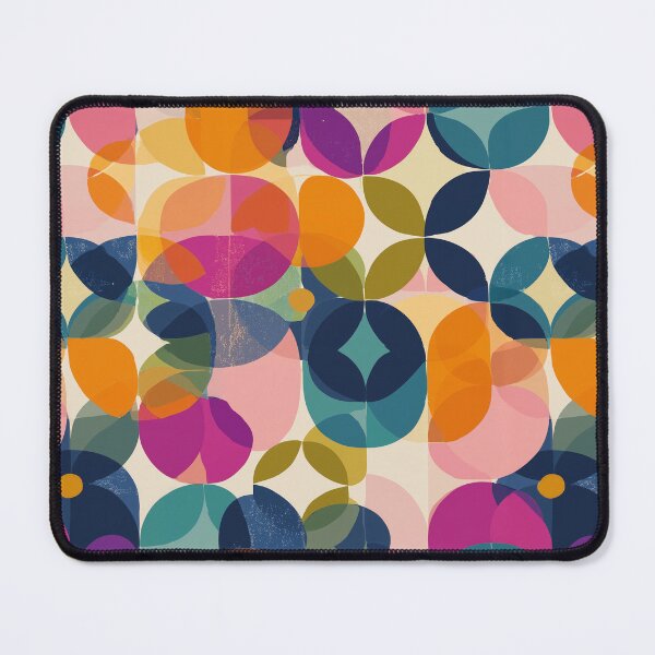 Item preview, Retro 70s Overlapping Petal Geometry designed and sold by joannejgg.