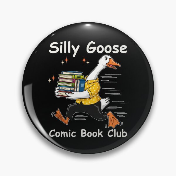 Item preview, Silly Goose Comic Book Club - Funny Reading Animals  designed and sold by BeaverFriends.