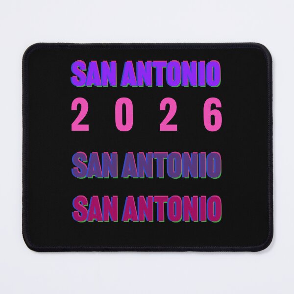 Item preview, San Antonio 2026 Layered Typography Alamo City Design designed and sold by cabana.space.