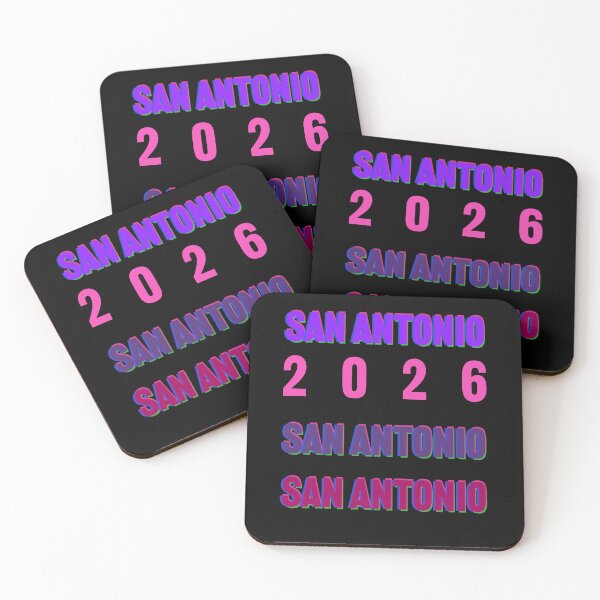 Item preview, San Antonio 2026 Layered Typography Alamo City Design designed and sold by cabana.space.