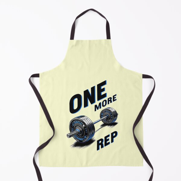 Item preview, One More Rep – Motivational Weightlifting Gym Design designed and sold by girlstrend.