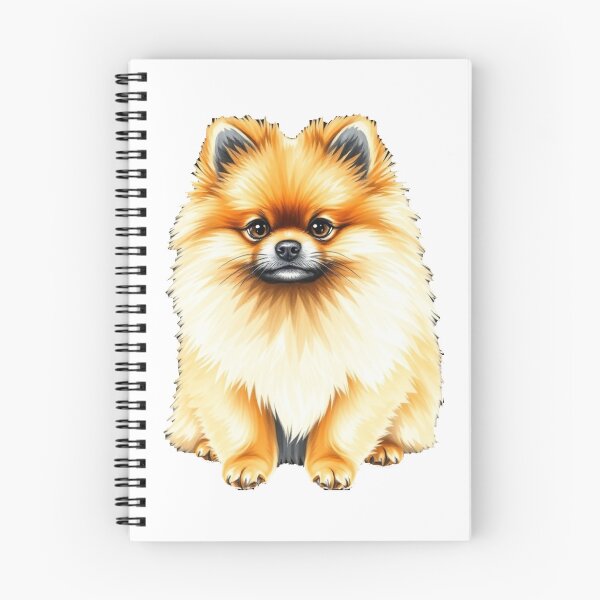 Item preview, Charming Pomeranian Illustration designed and sold by EllDAV777.