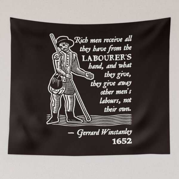 Item preview, Gerrard Winstanley Diggers  designed and sold by asgraphix.