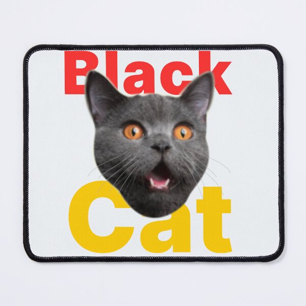 Item preview, Black Cat Angry Look designed and sold by DNC1134.