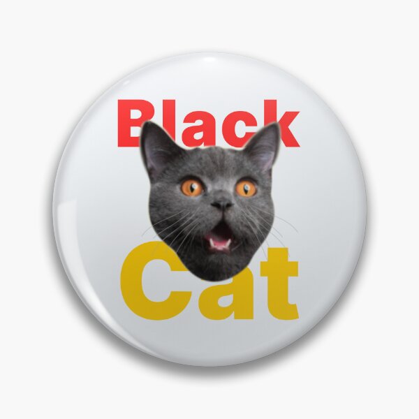 Item preview, Black Cat Angry Look designed and sold by DNC1134.