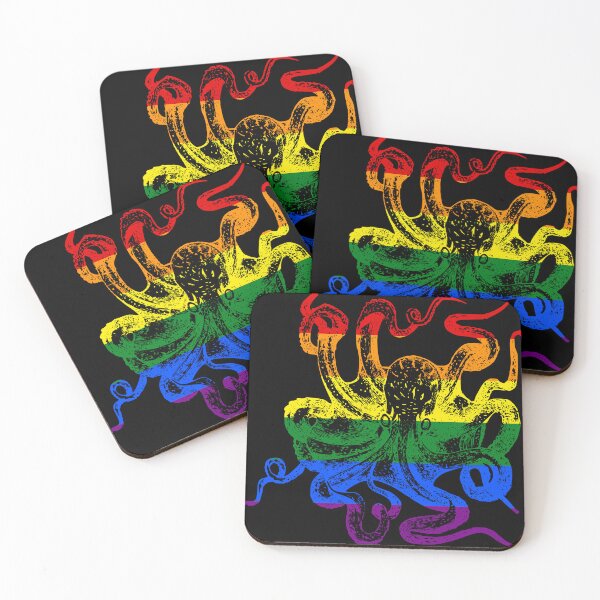 Item preview, LGBT Octopus designed and sold by Tiwsarm.