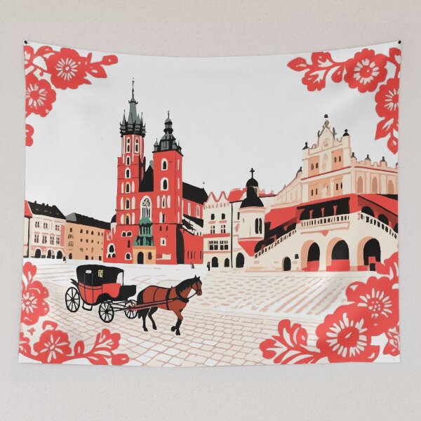 Item preview, travel Kraków designed and sold by Uglyandcute.