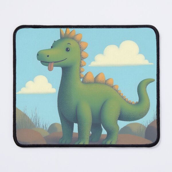 Item preview, Cute Green Dinosaur designed and sold by HeirToCool.