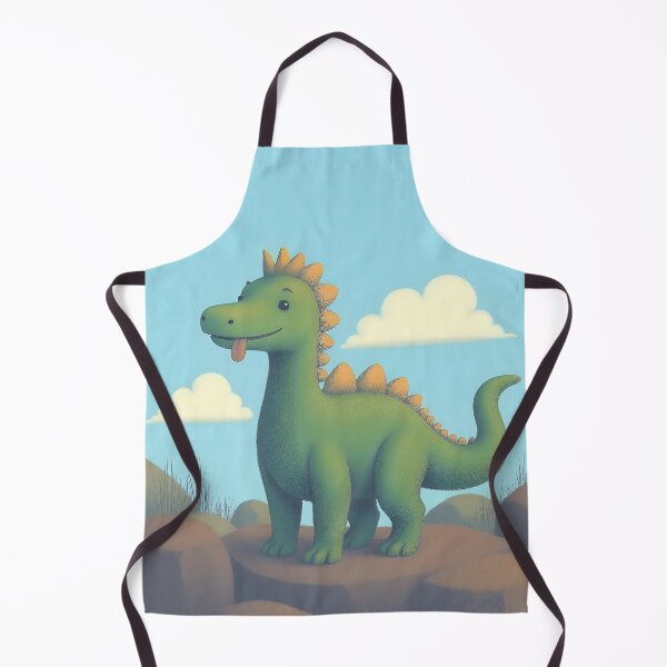 Item preview, Cute Green Dinosaur designed and sold by HeirToCool.