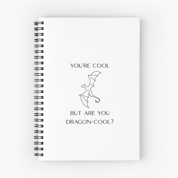 Item preview,  You're Cool But Are You Dragon-Cool (Center Placement) designed and sold by Oddly Enchanted.