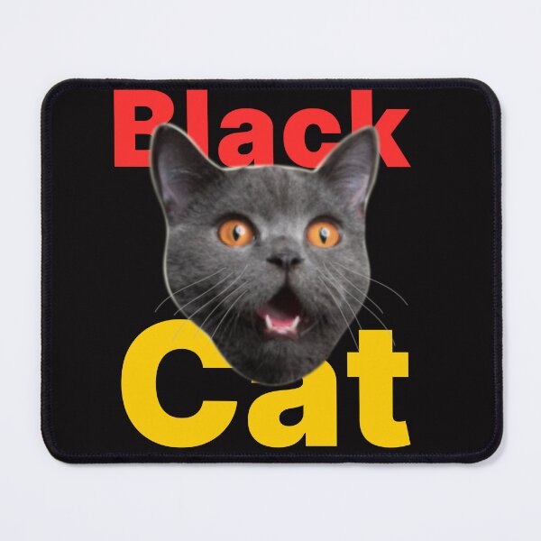 Item preview, Black Cat Angry Look designed and sold by DNC1134.