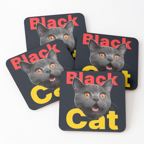 Item preview, Black Cat Angry Look designed and sold by DNC1134.