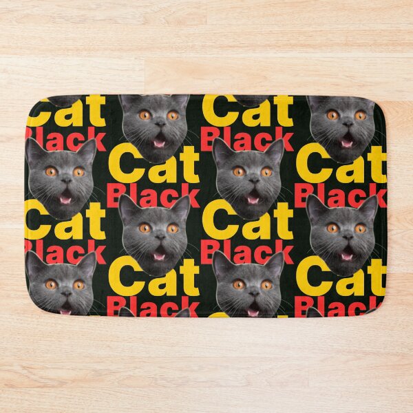 Item preview, Black Cat Angry Look designed and sold by DNC1134.