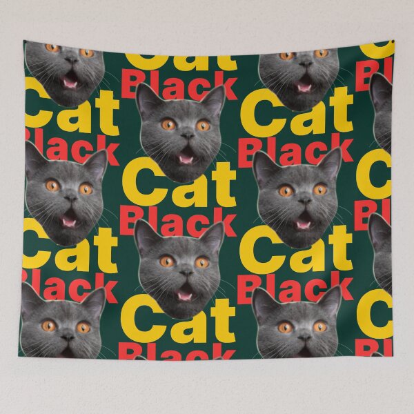Item preview, Black Cat Angry Look designed and sold by DNC1134.