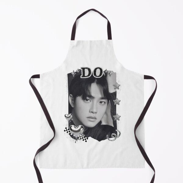 Item preview,  D.O. from EXO Kpop Solo Artist Black and White Collage Digital Art Portrait designed and sold by AJUNICE STUDIO.