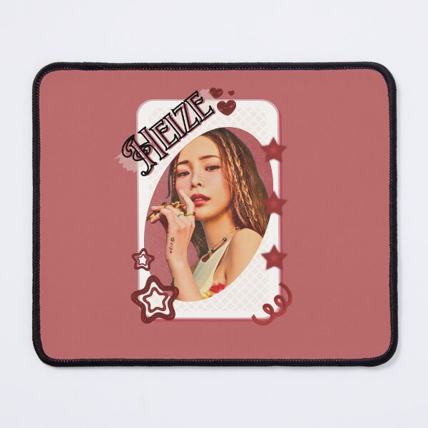 Item preview, Heize Korean Solo Artist Card Red Aesthetic Collage Design designed and sold by AJUNICE STUDIO.
