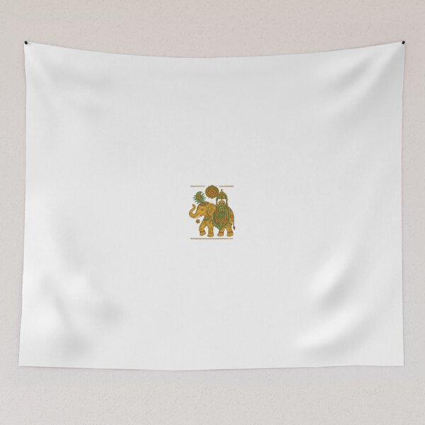 Item preview, Royal Lotus Elephant — Indian Ornamental Artwork designed and sold by Sebaspokojny.