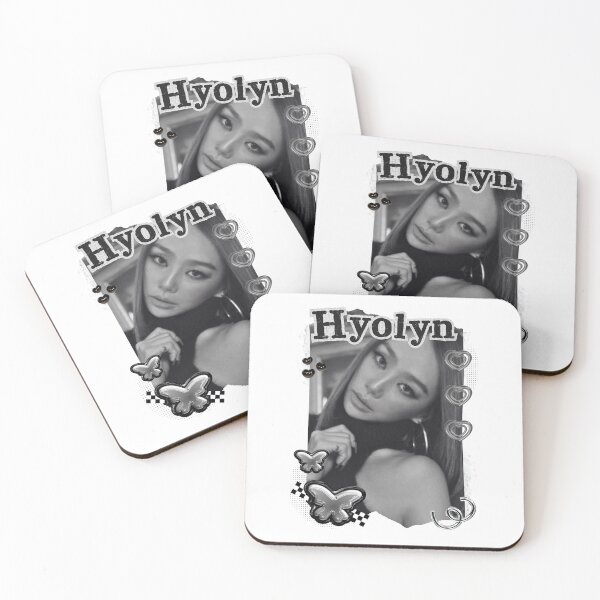 Item preview, Hyolyn Kpop Solo Artist Black and White Collage Digital Art Portrait designed and sold by AJUNICE STUDIO.