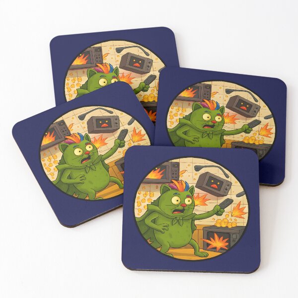 Item preview, Microwave Mayhem: Super Cat vs. Kitchen Chaos designed and sold by AgonGM.
