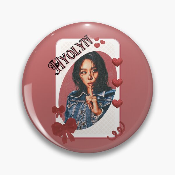 Item preview, Hyolyn Korean Solo Artist Card Red Aesthetic Collage Design designed and sold by AJUNICE STUDIO.