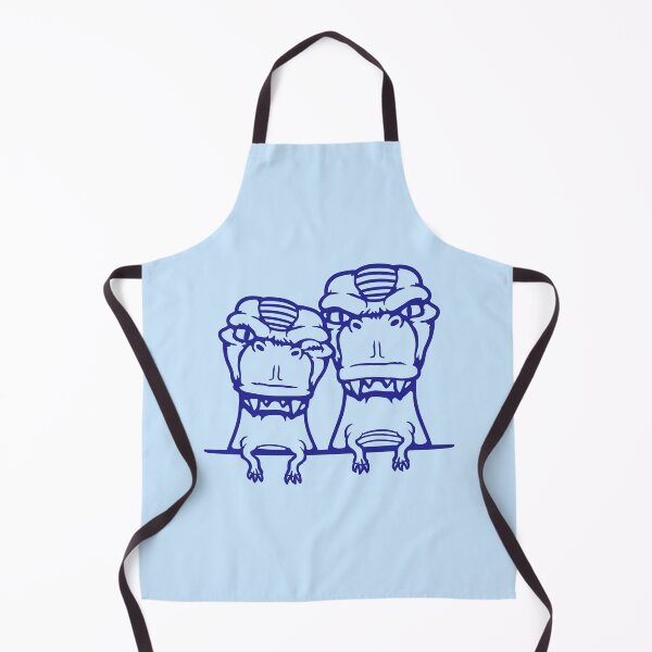 Item preview, 2 T-Rex wink Eye Love Couple Bag behind Fence designed and sold by shirt-o-mat.