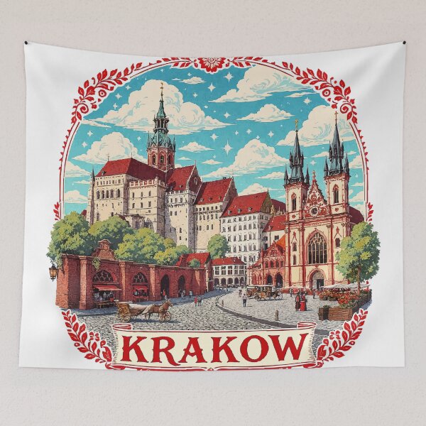 Item preview, travel Kraków designed and sold by Uglyandcute.
