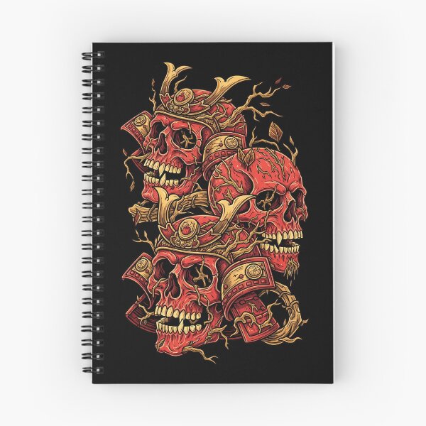 Item preview, Cursed Samurai Skull Pile  designed and sold by Thunderbelts.