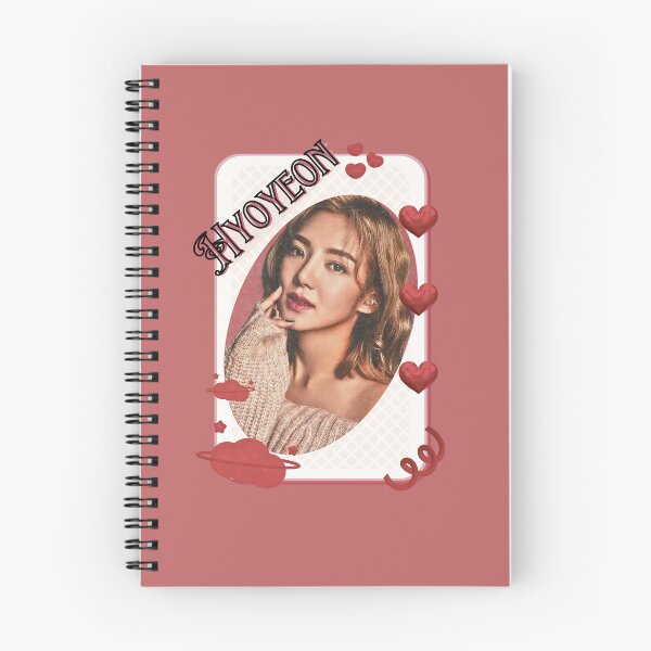 Artikelvorschau, Hyoyeon von Girls' Generation, koreanische Solo-Künstlerkarte, rotes ästhetisches Collage-Design entworfen und verkauft von AJUNICE STUDIO.