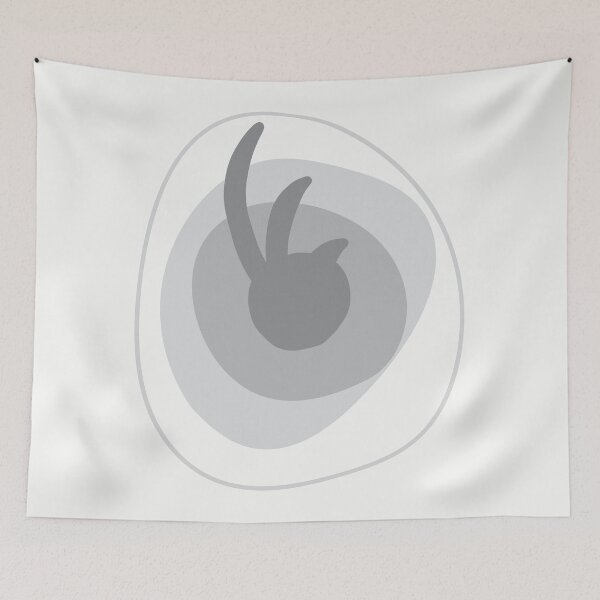 Item preview, Abstract Minimalist Shape with Modern Organic Geometric Design designed and sold by NiceDigital.