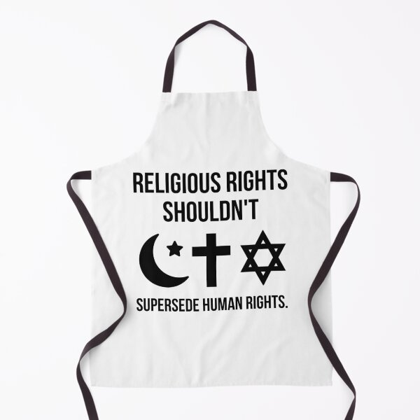 Item preview, Religious rights shouldn’t supersede human rights. designed and sold by Rachel the Artist .