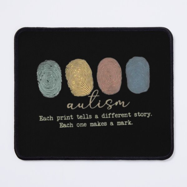 Item preview, Autism Fingerprint designed and sold by ChaoticNeutralRanger.