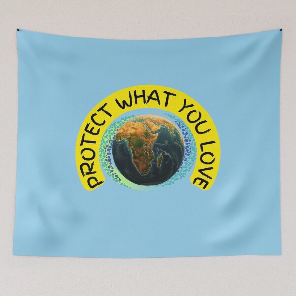 Item preview, “Protect What You Love – Earth Activist Eco Streetwear Design” designed and sold by THEPLUGceoMERCH.