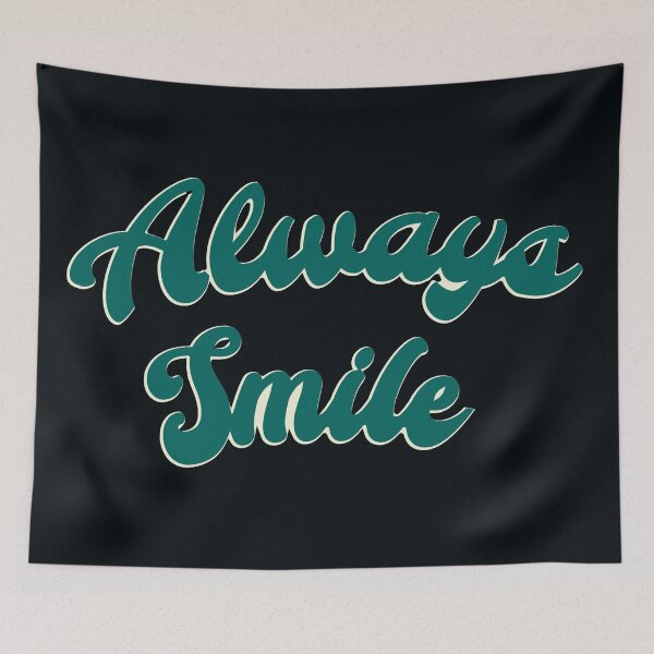 Item preview, Always Smile! Minimal text-graphic designed and sold by DNC1134.