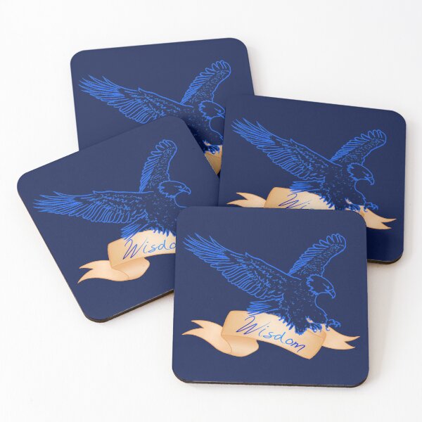 Item preview, Blue Wisdom Eagle designed and sold by Hypedi.